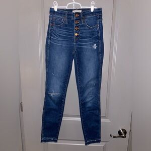 Madewell 10” High-Rise Skinny
